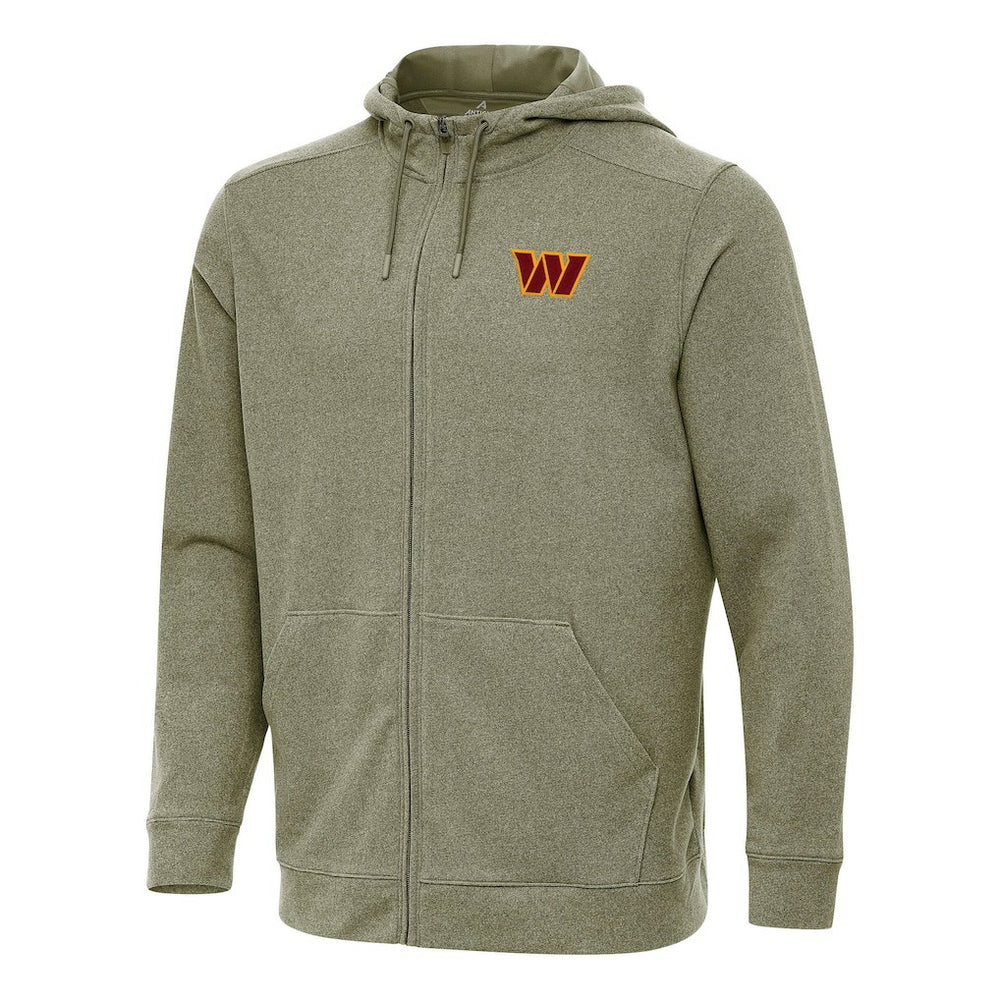 NFL Washington Commanders Antigua Effortless Full-Zip Hoodie