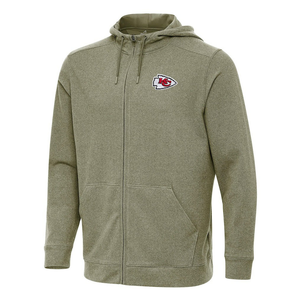 NFL Kansas City Chiefs Antigua Effortless Full-Zip Hoodie