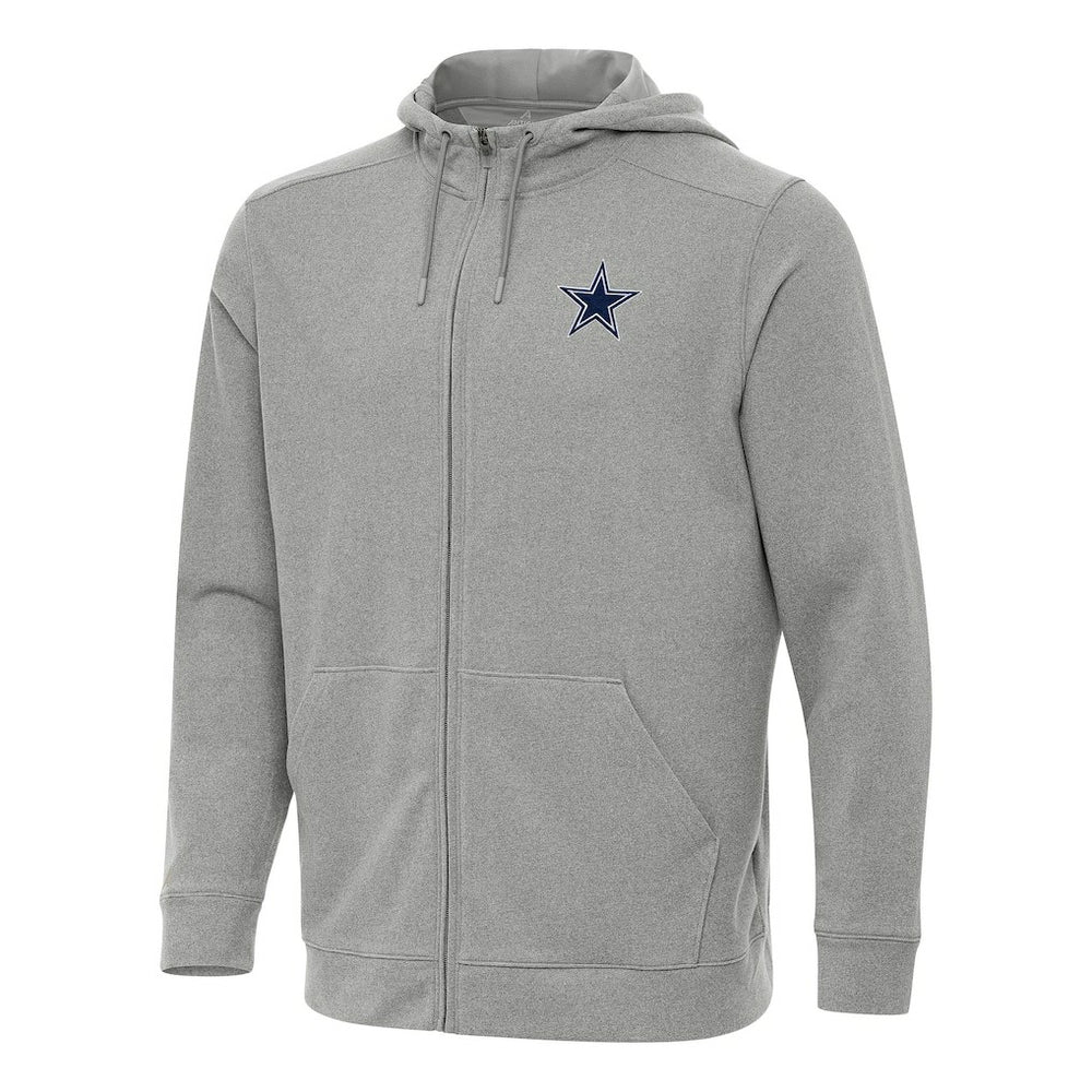 NFL Dallas Cowboys Antigua Effortless Full-Zip Hoodie