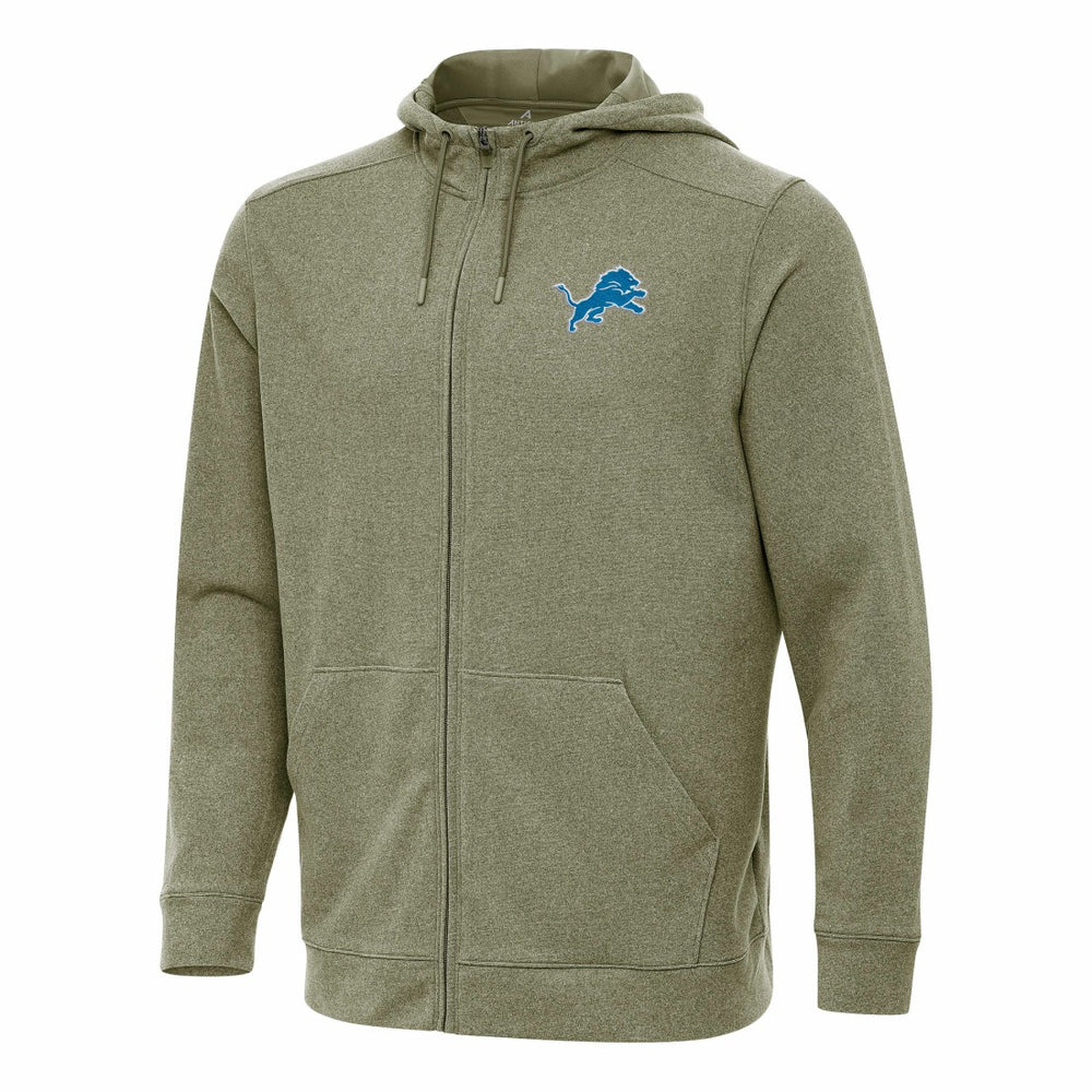 NFL Detroit Lions Antigua Effortless Full-Zip Hoodie