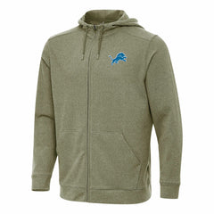 NFL Detroit Lions Antigua Effortless Full-Zip Hoodie