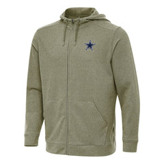 NFL Dallas Cowboys Antigua Effortless Full-Zip Hoodie