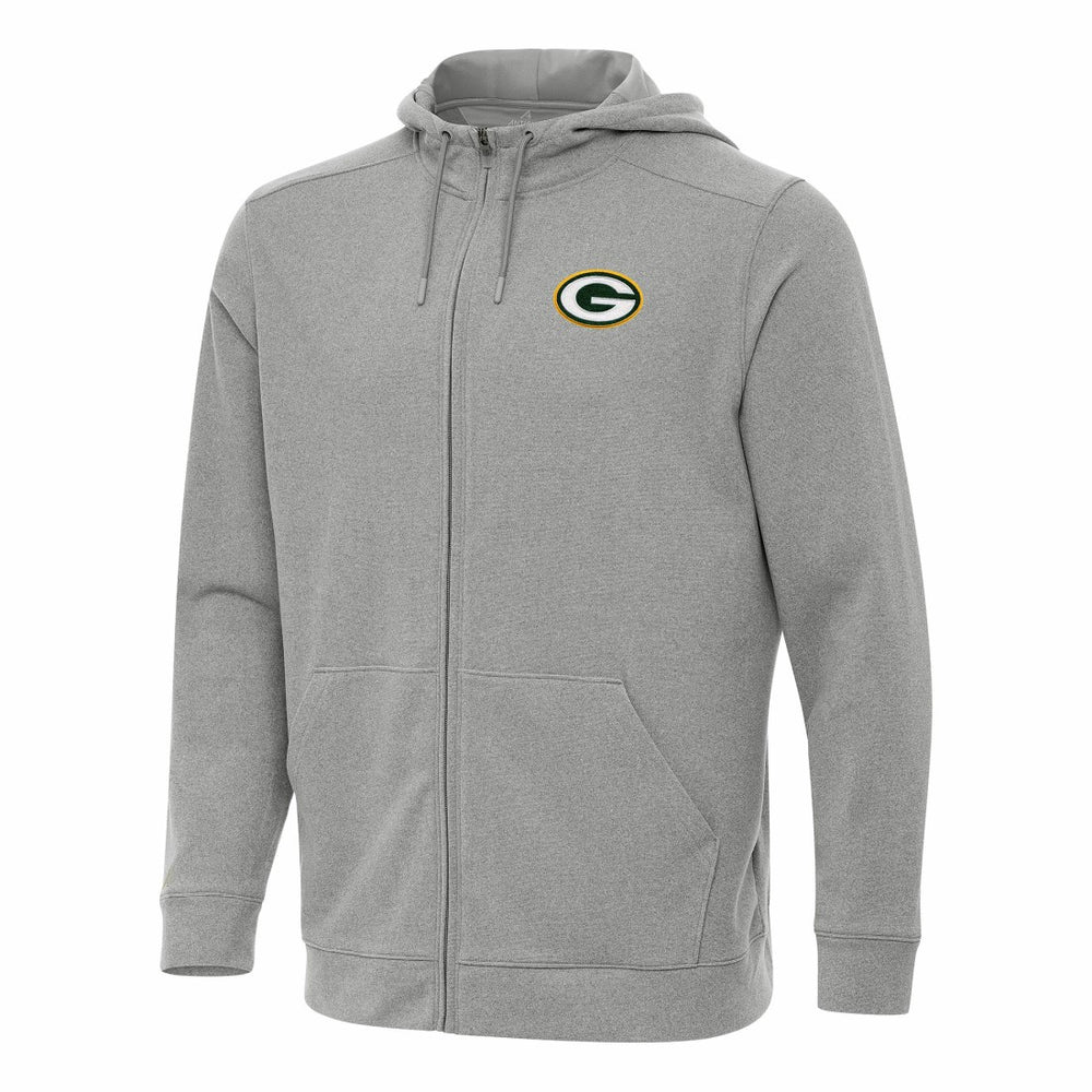 NFL Green Bay Packers Antigua Effortless Full-Zip Hoodie
