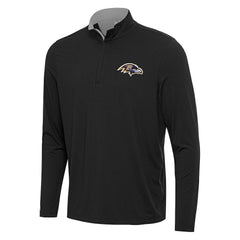 NFL Baltimore Ravens Antigua Content Quarter-Zip Pullover Top