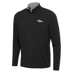 NFL Denver Broncos Antigua Content Quarter-Zip Pullover Top
