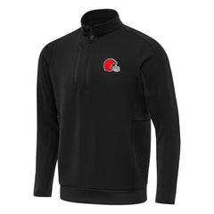 NFL Cleveland Browns Antigua Generation Quarter-Zip Pullover Top
