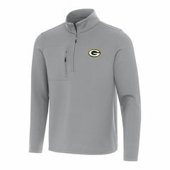 NFL Green Bay Packers Antigua Insider Quarter-Zip Pullover Top