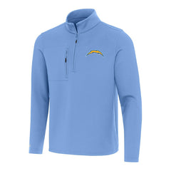 NFL Los Angeles Chargers Antigua Insider Quarter-Zip Pullover Top