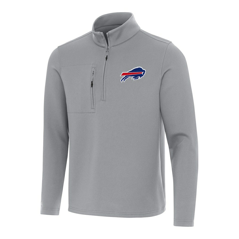 NFL Buffalo Bills Antigua Insider Quarter-Zip Pullover Top
