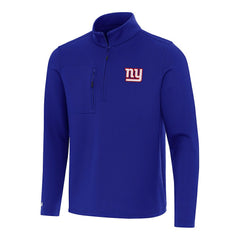 NFL New York Giants Antigua Insider Quarter-Zip Pullover Top