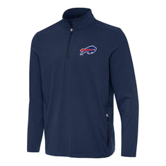 NFL Buffalo Bills Antigua Perilous Quarter-Zip Pullover Top