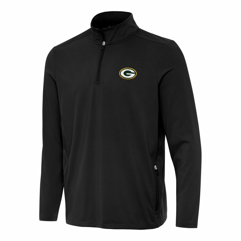 NFL Green Bay Packers Antigua Perilous Quarter-Zip Pullover Top