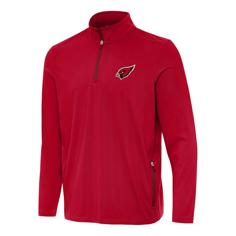 NFL Arizona Cardinals Antigua Perilous Quarter-Zip Pullover Top
