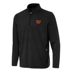 NFL Washington Commanders Antigua Perilous Quarter-Zip Pullover Top