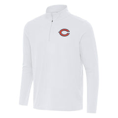 NFL Chicago Bears Antigua Intent Quarter-Zip Pullover Top