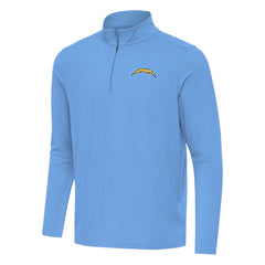 NFL Los Angeles Chargers Antigua Intent Quarter-Zip Pullover Top