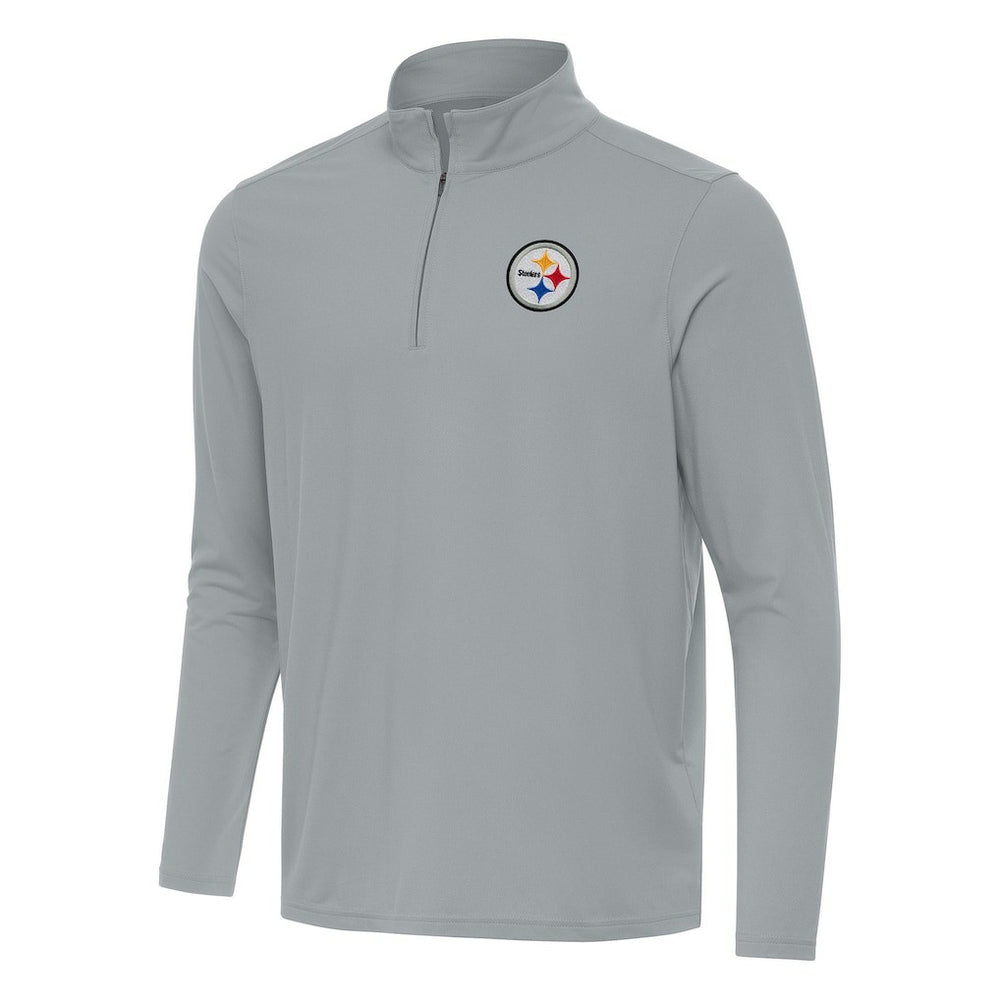NFL Pittsburgh Steelers Antigua Intent Quarter-Zip Pullover Top