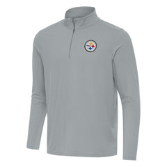 NFL Pittsburgh Steelers Antigua Intent Quarter-Zip Pullover Top