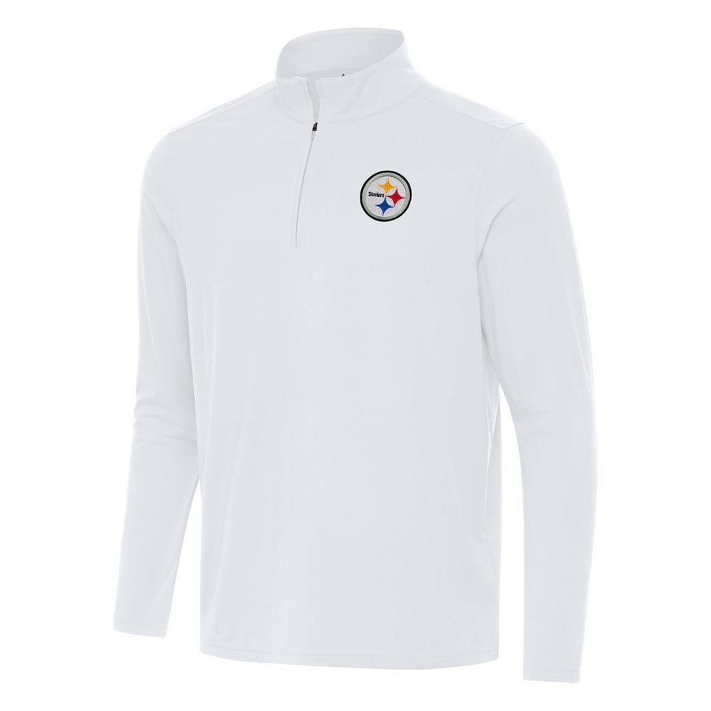 NFL Pittsburgh Steelers Antigua Intent Quarter-Zip Pullover Top