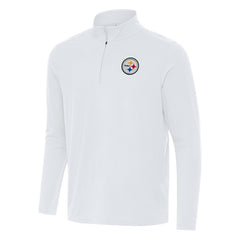 NFL Pittsburgh Steelers Antigua Intent Quarter-Zip Pullover Top