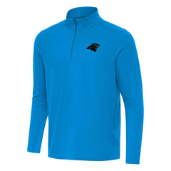 NFL Carolina Panthers Antigua Intent Quarter-Zip Pullover Top
