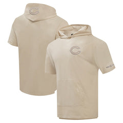 NFL Chicago Bears Pro Standard Neutrals Capsule Short Sleeve Pullover Hoodie