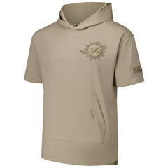 NFL Miami Dolphins Pro Standard Neutrals Capsule Short Sleeve Pullover Hoodie