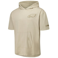 NFL Philadelphia Eagles Pro Standard Neutrals Capsule Short Sleeve Pullover Hoodie
