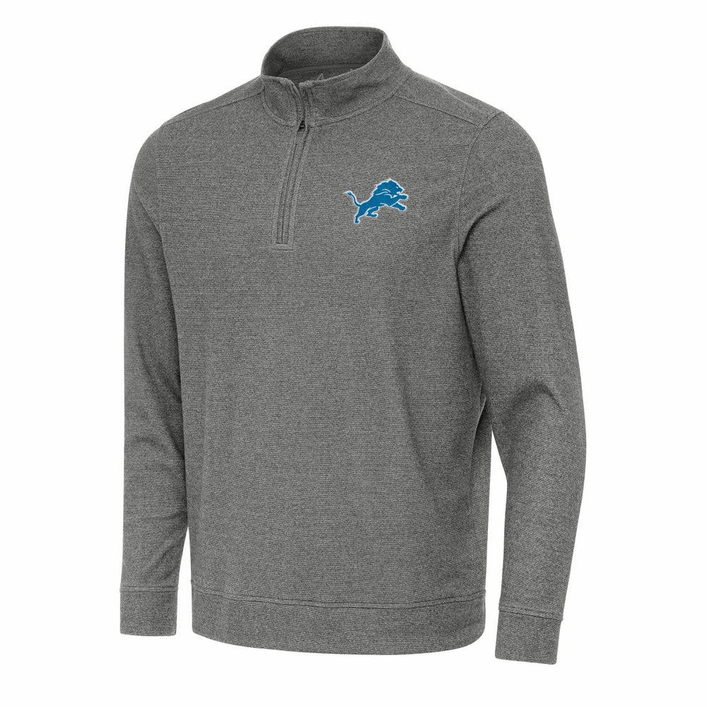 NFL Detroit Lions Antigua Subtle Quarter-Zip Top