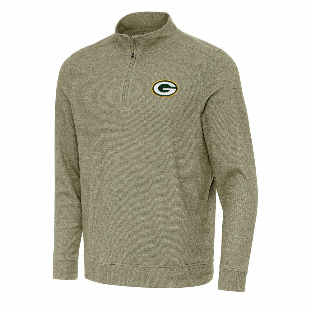 NFL Green Bay Packers Antigua Subtle Quarter-Zip Top