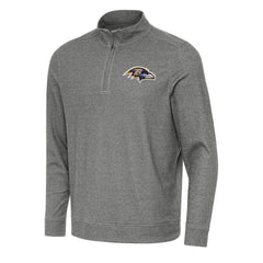 NFL Baltimore Ravens Antigua Subtle Quarter-Zip Top