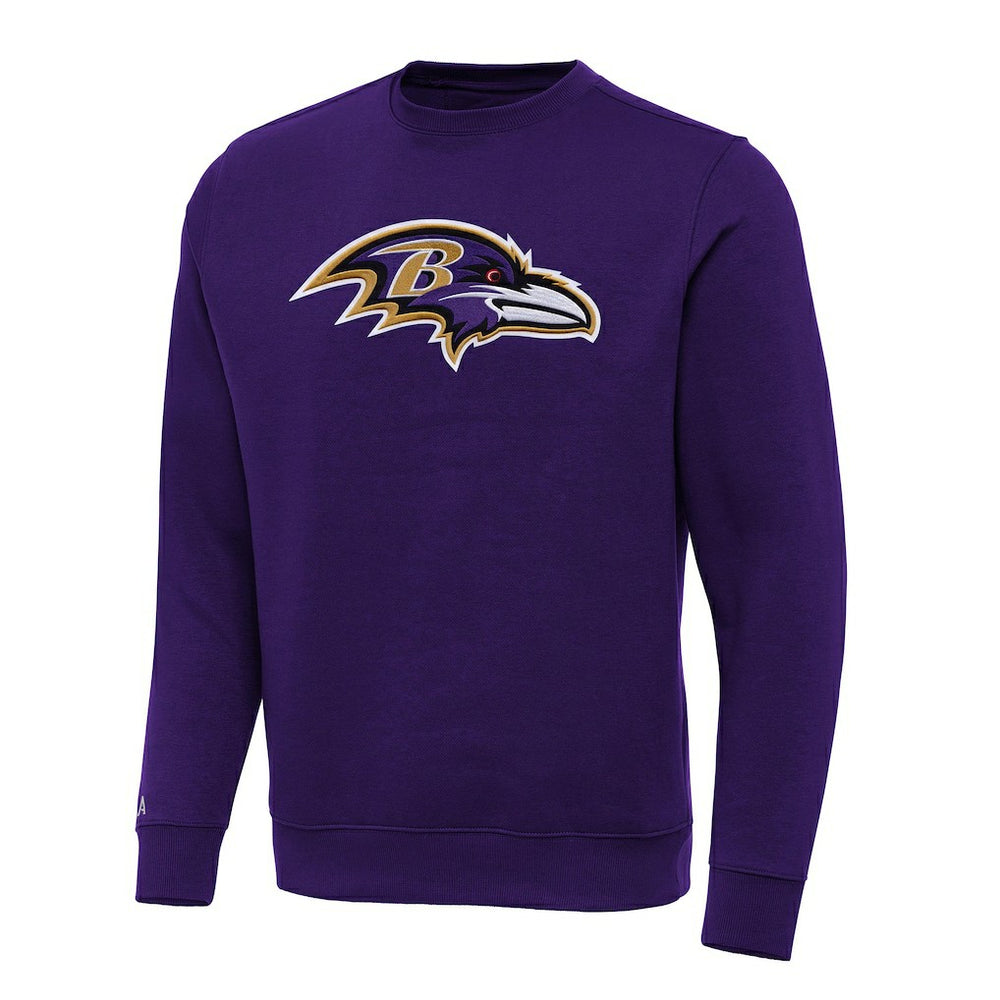 NFL Baltimore Ravens Antigua Victory Pullover Sweatshirt