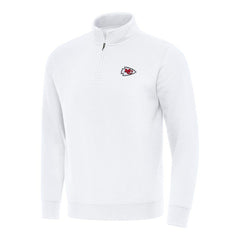 NFL Kansas City Chiefs Antigua Victory Quarter-Zip Pullover Top