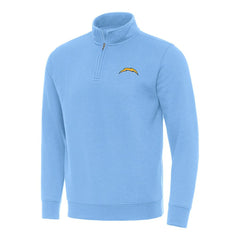 NFL Los Angeles Chargers Antigua Victory Quarter-Zip Pullover Top