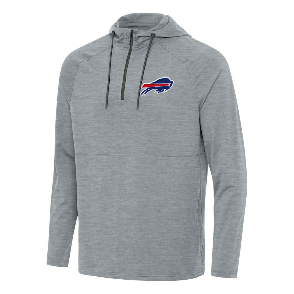 NFL Buffalo Bills Antigua Spikes Quarter-Zip Pullover Hoodie