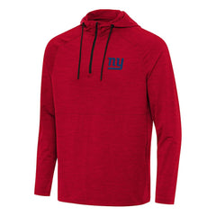 NFL New York Giants Antigua Spikes Quarter-Zip Pullover Hoodie