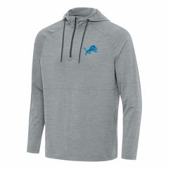 NFL Detroit Lions Antigua Spikes Quarter-Zip Pullover Hoodie