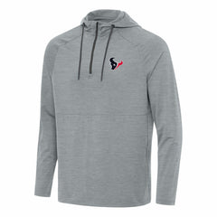 NFL Houston Texans Antigua Spikes Quarter-Zip Pullover Hoodie