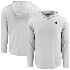Arizona Diamondbacks Cutter & Buck Coastline Epic Comfort Eco Recycled Long Sleeve Hoodie T-Shirt - Gray