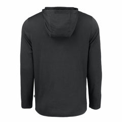 Kansas City Royals Cutter & Buck Coastline Epic Comfort Eco Recycled Long Sleeve Hoodie T-Shirt - Black
