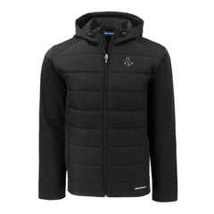 Boston Red Sox Cutter & Buck Evoke Hybrid Eco Softshell Recycled Full-Zip Jacket - Black