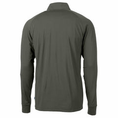 New York Mets Cutter & Buck Adapt Eco Raglan Quarter-Zip Jacket - Olive