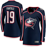 Adam Fantilli Columbus Blue Jackets Fanatics Women's Home Premier Breakaway Player Jersey Breakaway Jersey