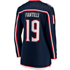 Adam Fantilli Columbus Blue Jackets Fanatics Women's Home Premier Breakaway Player Jersey Breakaway Jersey