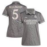 Jude Bellingham Real Madrid Originals Women's 2024/25 Third Replica Player Jersey / Soccer Discount