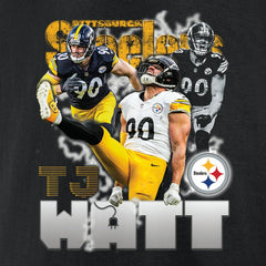 NFL Pittsburgh Steelers T.J. Watt Notorious Player Graphic T-Shirt