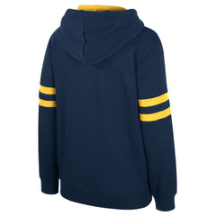 Denver Nuggets Stadium Essentials Women's Road Game Pullover Hoodie sale - Navy cheap