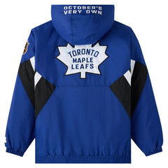 Toronto Maple Leafs OVO x Starter Half-Zip Hooded Jacket
