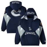 Vancouver Canucks OVO x Starter Half-Zip Hooded Jacket