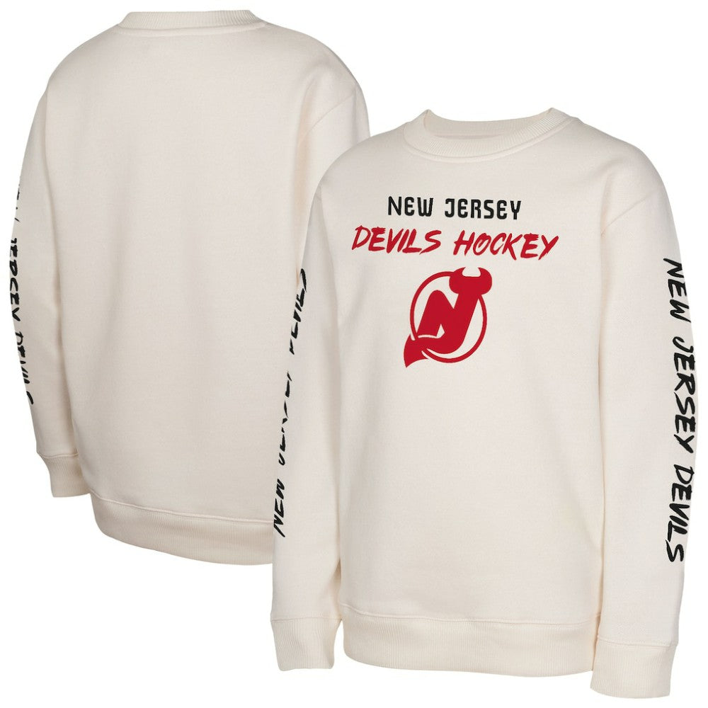 New Jersey Devils Youth Star Power Pullover Sweatshirt